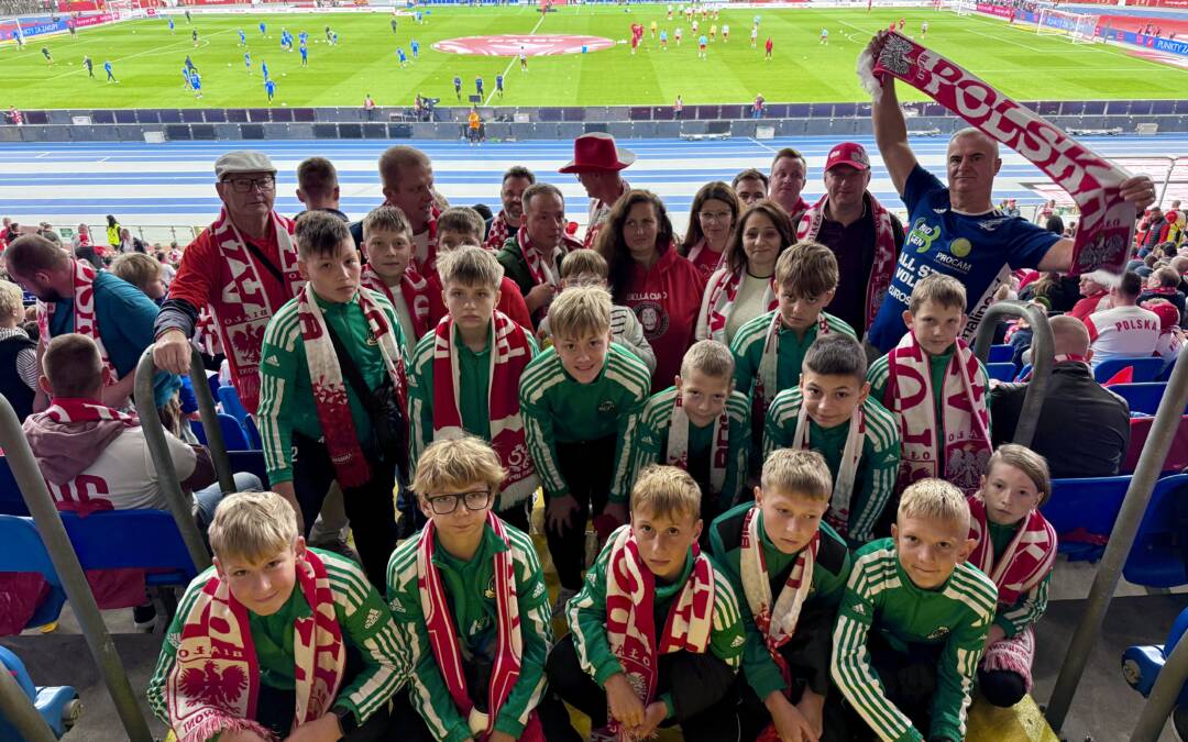 GKS Chynów na meczu Polska – Finlandia